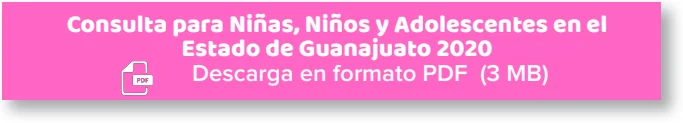 Consulta para Niñas, Niños y Adolescentes en el Estado de Guanajuato 2020
